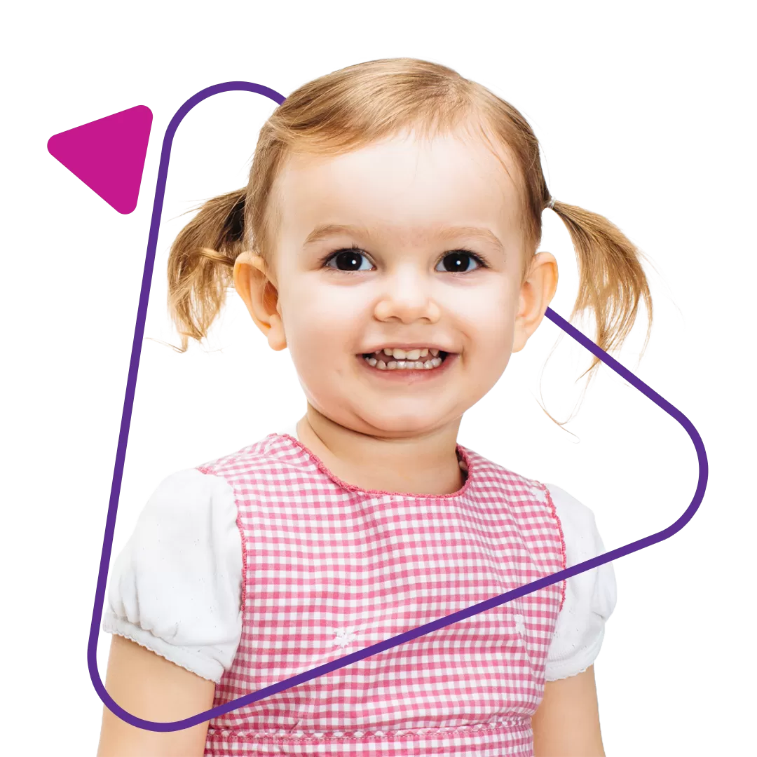 happy smiling toddler
