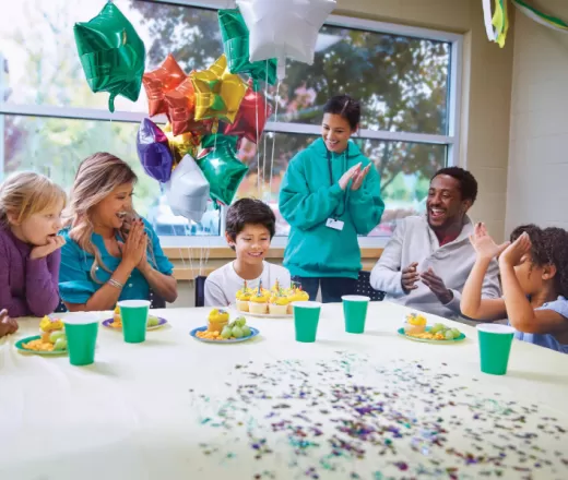 Birthday party celebration